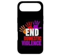 T-Shirt avec Inscription en Allemand « Sie Zuhause Gewalt » - Conscience à la Violence Domestique. Coque pour iPhone Air