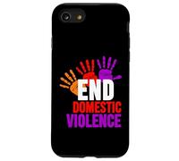 T-Shirt avec Inscription en Allemand « Sie Zuhause Gewalt » - Conscience à la Violence Domestique. Coque pour iPhone SE (2020) / 7/8