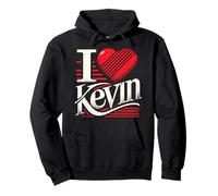T-Shirt avec Inscription « I Love Kevin » et « I Love Kevin » Sweat à Capuche