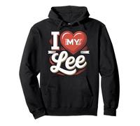 T-Shirt avec Inscription « I Love My Lee » Sweat à Capuche