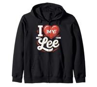 T-Shirt avec Inscription « I Love My Lee » Sweat à Capuche