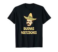 T-shirt avec inscription « Nietzsche Buenas Nietschez » T-Shirt