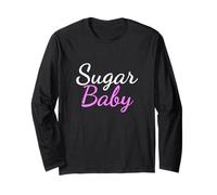 T-Shirt avec Inscription « Sugar Baby » Manche Longue
