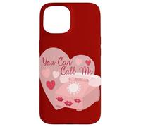 T-Shirt avec Inscription « You Can Call Me » pour Homme et Femme Coque pour iPhone 15