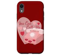 T-Shirt avec Inscription « You Can Call Me » pour Homme et Femme Coque pour iPhone XR