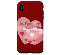 T-Shirt avec Inscription « You Can Call Me » pour Homme et Femme Coque pour iPhone XS Max
