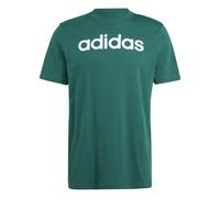 T-shirt avec logo brodÃ© linÃ©aire en jersey adidas Essentials Vert XS