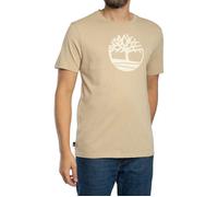 Timberland T-shirt KENNEBEC RIVER TREE LOGO SHORT-SLEEVE TEE in Beige EU M