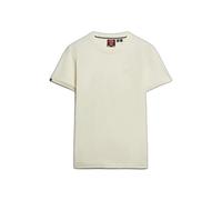 T-shirt avec logo en coton Superdry Essential Blanc M