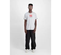Alpha Industries T-shirt Satin Logo T manches courtes blanc Taille S Homme