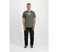 Alpha Industries Satin Logo T Short Sleeve T-shirt Vert 2XL Homme