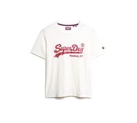 T-shirt avec logo fantaisie femme Superdry Vintage Blanc S