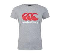 T-shirt avec logo femme Canterbury Gris L