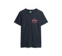Superdry Neon Vl Short Sleeve T-shirt Noir S Homme
