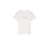 T-shirt avec logo imprimÃ© femme Tom Tailor Blanc M