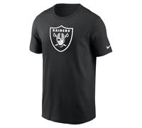 Nike Nfl Las Vegas Raiders Logo Essential Short Sleeve T-shirt Noir L Homme