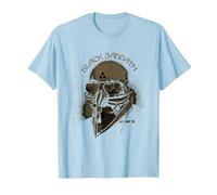 T-Shirt avec Masque Black Sabbath US Tour 78 T-Shirt, Homme, Bleu Céleste, L