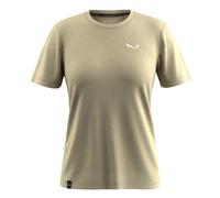 Salewa T-shirt manches courtes Eagle Minilogo Merino – beige XS femme