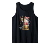 T-Shirt avec Motif Baleine de Carnaval - Confettis - Carnaval Débardeur