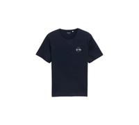 T-shirt avec petit logo imprimÃ© Tom Tailor Bleu S