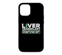 T-Shirt avec Ruban Vert survivant d'une greffe de Foie Coque pour iPhone 12/12 Pro