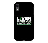 T-Shirt avec Ruban Vert survivant d'une greffe de Foie Coque pour iPhone XR