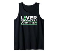 T-Shirt avec Ruban Vert survivant d'une greffe de Foie Débardeur