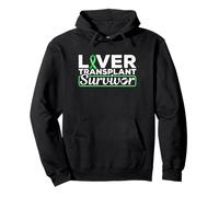 T-Shirt avec Ruban Vert survivant d'une greffe de Foie Sweat à Capuche