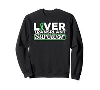 T-Shirt avec Ruban Vert survivant d'une greffe de Foie Sweatshirt