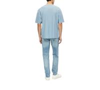 T-Shirt avec Structure Jacquard