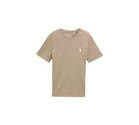 T-shirt avec un grand imprimÃ© dans le dos Tom Tailor Denim Marron XS