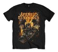 T-shirt avengedsevenfold buried alive tour 2012 unisexe noir taille m Noir G