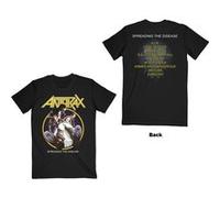 T-shirt avengedsevenfold recurring nightmare unisexe noir taille m Noir G