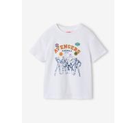 T-shirt Avengers manches courtes garçon blanc 8A