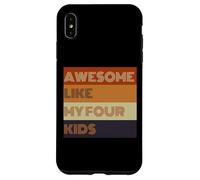 T-shirt « Awesome Like My Four Daughters » pour la fête des pères Coque pour iPhone XS Max