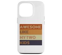 T-shirt Awesome Like My Two Kids pour la fête des pères Coque pour iPhone 13 Pro