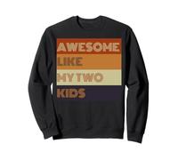 T-shirt Awesome Like My Two Kids pour la fête des pères Sweatshirt