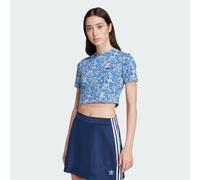ADIDAS ORIGINALS T-shirt 'Adidas Originals x Liberty London' bleu marine / bleu clair / blanc, Taille XXXS-XXS