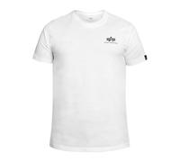 T-Shirt Backprint Alpha Industries - White M
