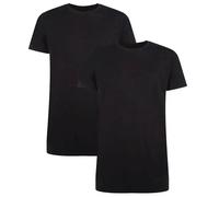 T-shirt Bamboo Basics Ruben (x2) Noir L