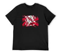 T-Shirt Band Front 242 Mens Black Streetwear Funny Tee Shirt Black M