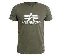 T-shirt Basic Alpha Industries - Dark Olive 3XL