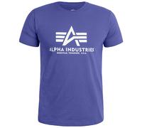 Alpha Industries Basic T-Shirt pour homme Taille L - Violet