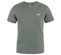T-shirt Basic Small Logo Alpha Industries - Vintage Green M