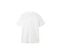 T-shirt basique Ã col en V Tom Tailor (x2) Blanc XL