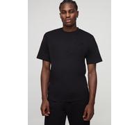T-shirt basique à col ras du cou homme - noir - XS, noir