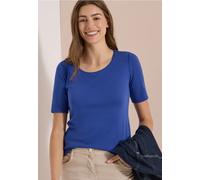 T-shirt basique à col rond en couleur unie