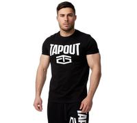 Tapout T-Shirt 'Active' noir / blanc, Taille L