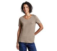 T-Shirt Basique de Couleur Unie, Safari Beige., 40