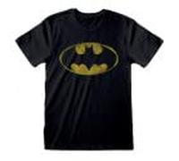T-Shirt Batman Logo Jaune XL